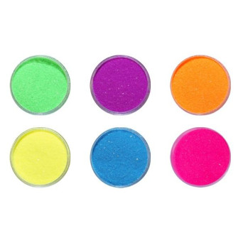 Purpurina Suelta UV de 5 Mililitros Varios Colores