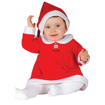 Disfraz de Mamá Noel para Bebé