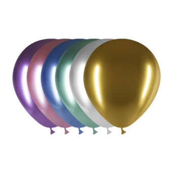 Globo Látex R12 de 30 Centímetros 25 Unidades acabado Brillante 100% Biodegradable de Balloonia