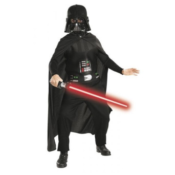 Disfraz de Darth Vader con Espada de Star Wars Infantil
