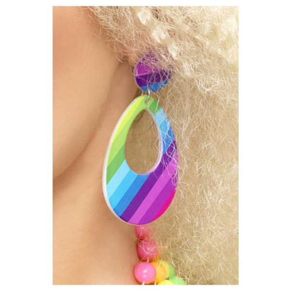 Pendientes de Lágrima Rainbow para Adulto