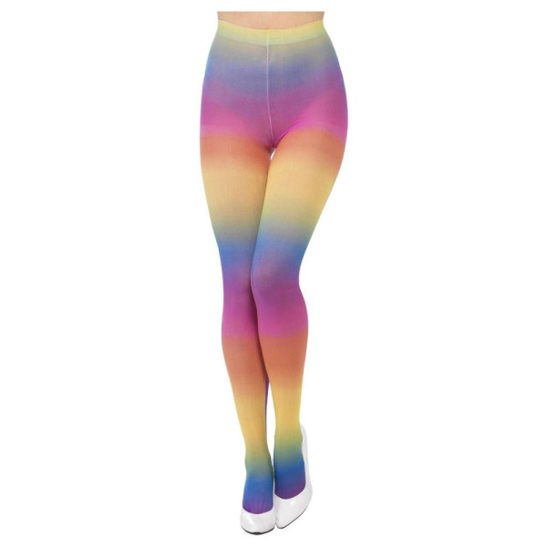 Medias Opacas de Arco Iris para Adulto