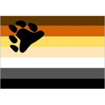Bandera de Hermandad Oso de 90 x 150 Centímetros de Poliéster para  Interior