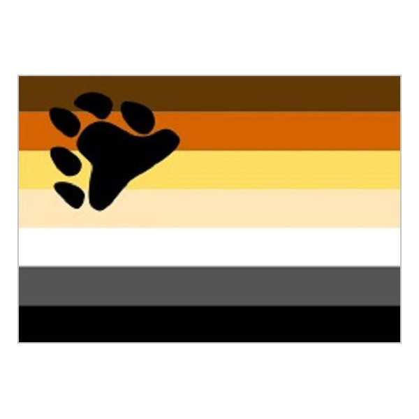 Bandera de Hermandad Oso de 90 x 150 Centímetros de Poliéster para  Interior