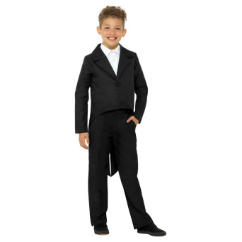 Frac de color Negro Infantil