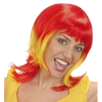 Peluca de Sport's Fan España para Adulto