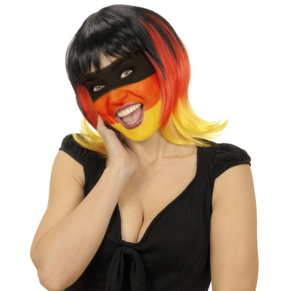 Peluca de Sport's Fan Alemania para Adulto