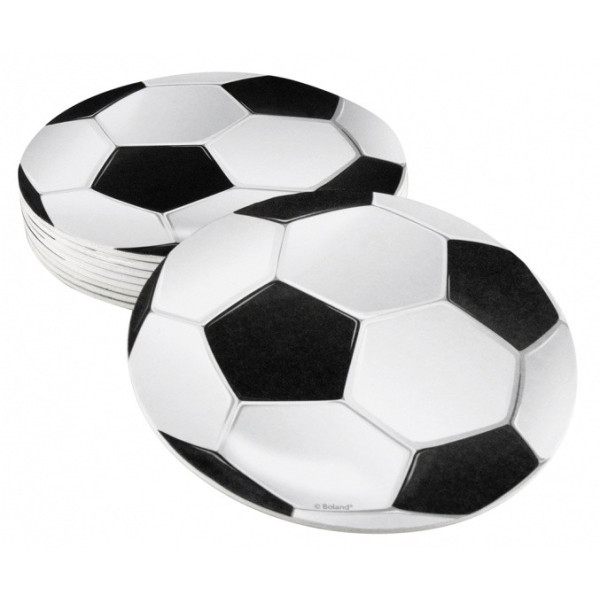 Posavaso de Balón de Fútbol 6 Unidades de 10 Centímetros