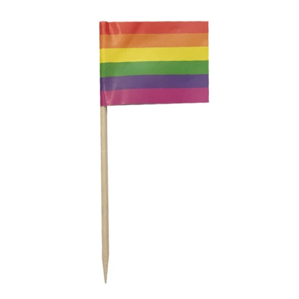 Palillo de Tapas Bandera LGTBI 200 Unidades