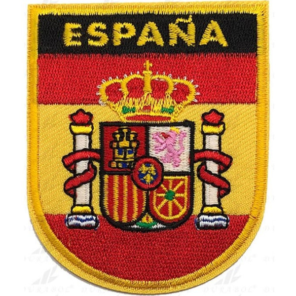 Parche de Escudo España de 7,50 x 6,50 Centímetros