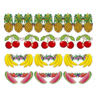 Guirnalda de Frutas de 3 Metros Varios Modelos