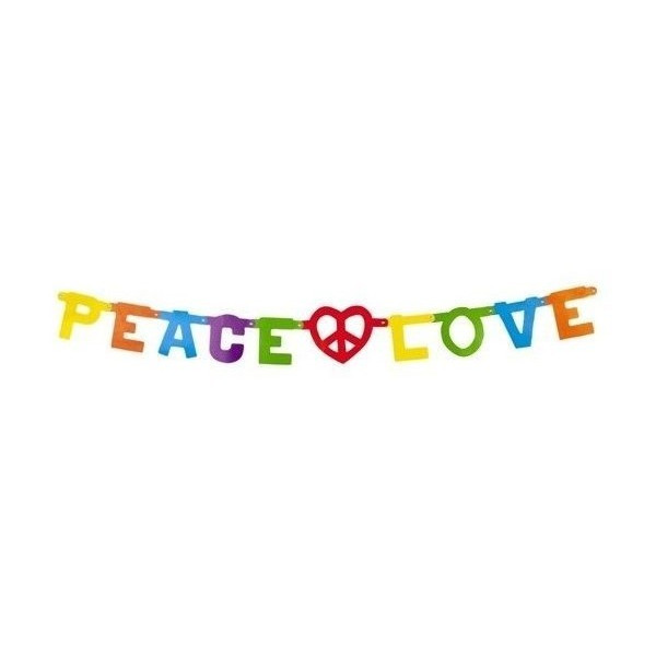 Guirnalda de Peace Love