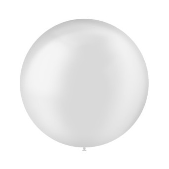 Globo Látex R24 de 60 Centímetros acabado Cristal 100% Biodegradable de Balloonia