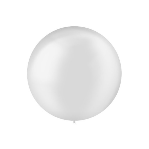 Globo Látex R24 de 60 Centímetros acabado Cristal 100% Biodegradable de Balloonia