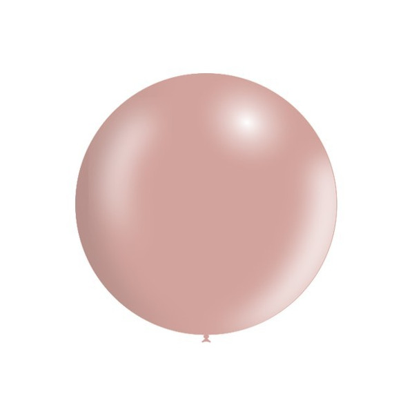 Globo Látex R24 de 60 Centímetros acabado Metálico 100% Biodegradable de Balloonia