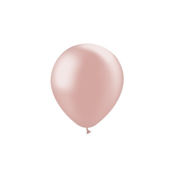 Globo Látex R5 de 13 Centímetros 100 Unidades acabado Metálico 100% Biodegradable de Balloonia