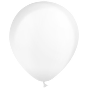 Globo Látex R12 de 28 Centímetros 50 Unidades acabado Cristal 100% Biodegradable de Balloonia