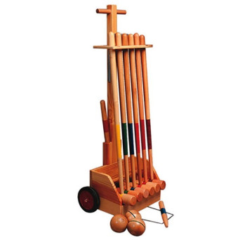 Juego de Croquet de Madera para 6 Jugadores