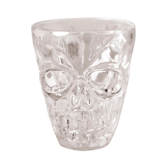Vaso de Chupito Calavera 4 Unidades de 5,5 Centímetros