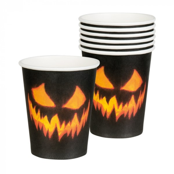 Vaso de Calabaza Siniestra 6 Unidades de 25 Centilitros