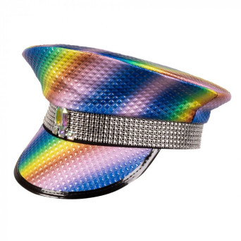 Gorra de Rainbow Sunset Sparkle para Adulto