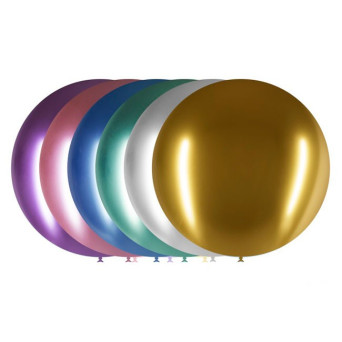 Globo Látex R24 de 60 Centímetros acabado Brillante 100% Biodegradable de Balloonia