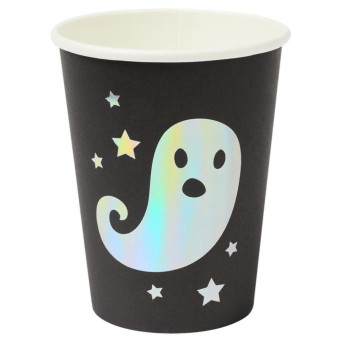 Vaso de Fantasma 8 Unidades de 250 Mililitros