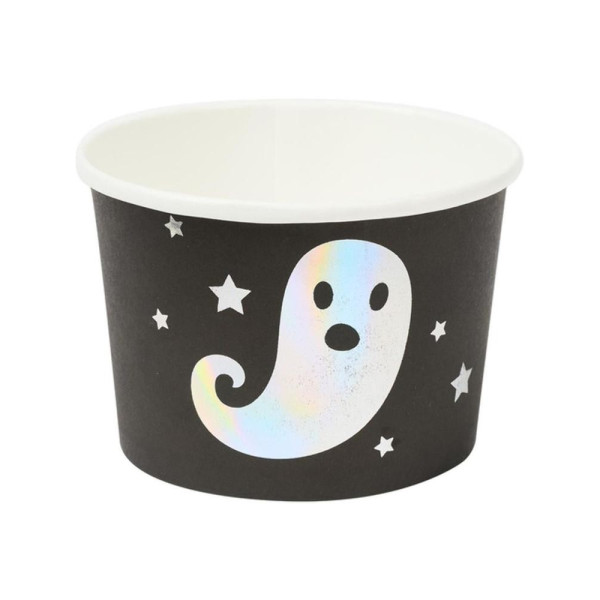 Vaso de Fantasma 8 Unidades de 230 Mililitros para Golosinas