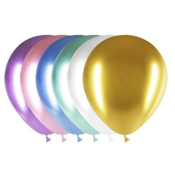 Globo Látex R5 de 14 Centímetros 100 Unidades acabado Brillante 100% Biodegradable de Balloonia
