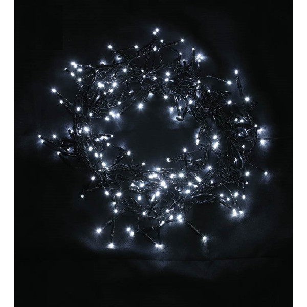 Guirnalda de 240 LED´s Blanco Multifunción para Exterior
