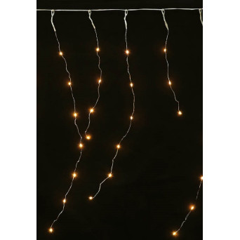 Cortina Estalactita de Hilo con 100 LED´s Blanco Cálido