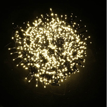 Guirnalda de 1500 LED´s Champagne Multifunción de 30 Metros para Exterior