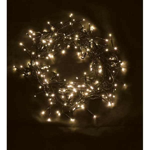 Guirnalda de 50 LED´s Blanco Cálido Multifunción para Exterior