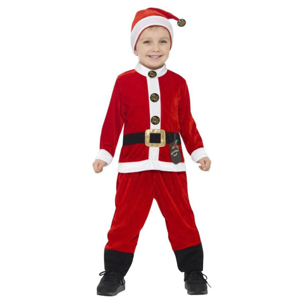 Disfraz de Papá Noel de color Rojo Infantil
