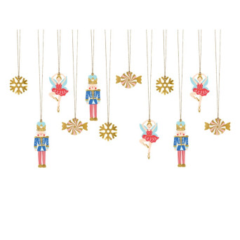 Etiqueta de Regalo Cascanueces 12 Unidades