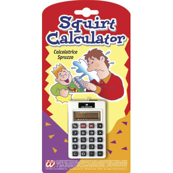 Calculadora de Broma con Chorro de Agua