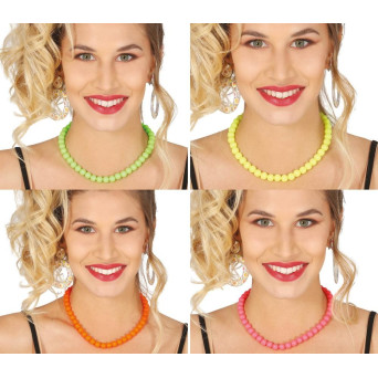 Collar de 40 Centímetros de color Neón Varios Colores