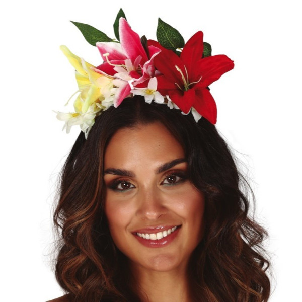 Diadema de Orquídeas para Adulto