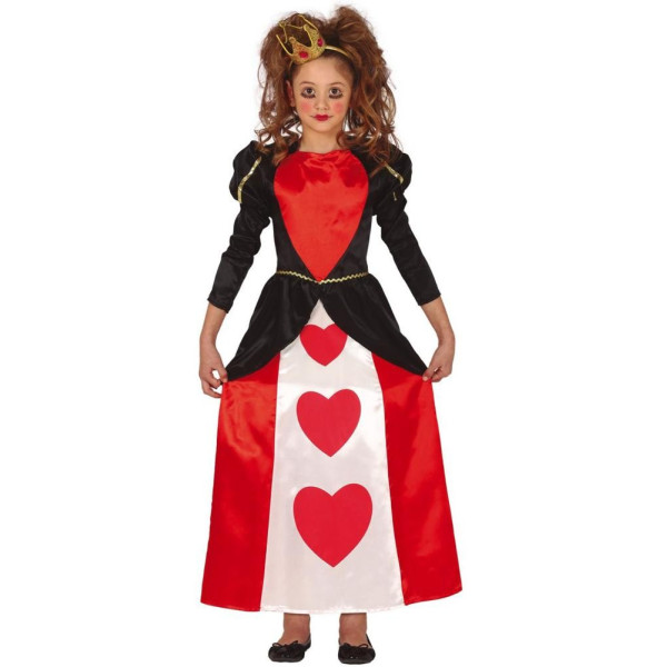 Disfraz de Reina de Corazones Infantil