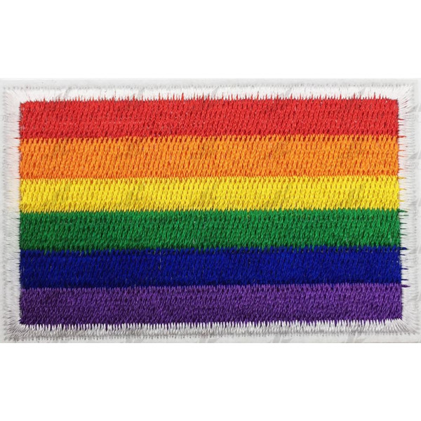 Parche de Bandera LGTBI de 5 x 7,5 Centímetros