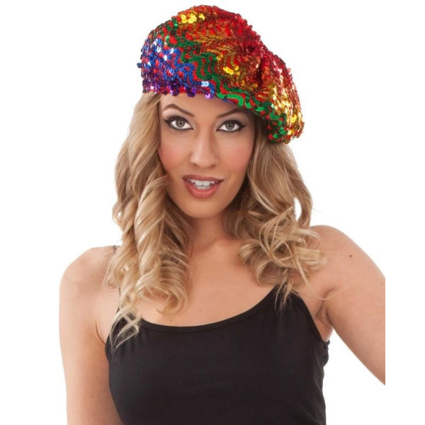 Boina Francesa de Rainbow para Adulto