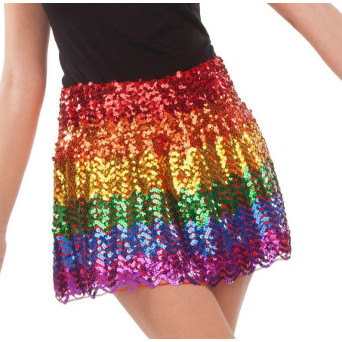 Falda de Rainbow para Adulto