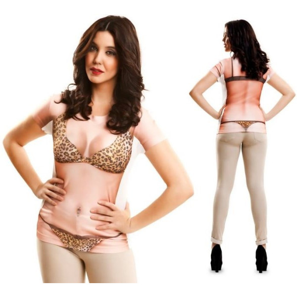Camiseta de Chica Sexy para Adulto
