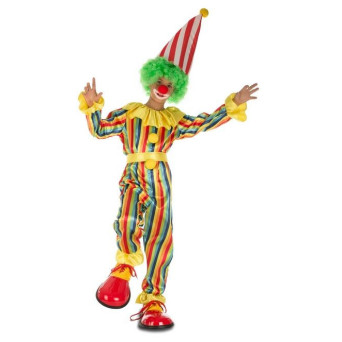 Disfraz de Payaso Rayas Infantil