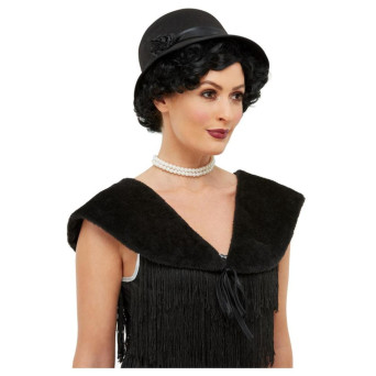 Set de los años 20s de color Negro para Adulto