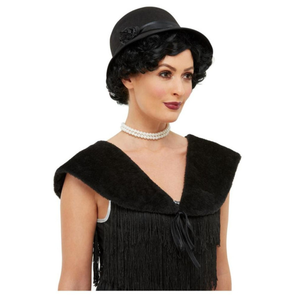Set de los años 20s de color Negro para Adulto