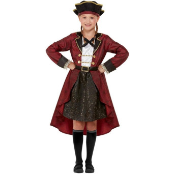 Disfraz de Pirata Espadachina Deluxe Infantil