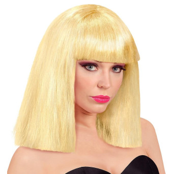 Peluca Rubia de Showgirl para Adulto