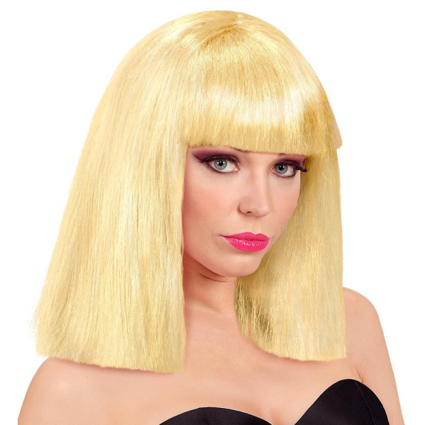 Peluca Rubia de Showgirl para Adulto