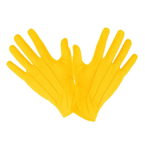 Guantes de color Amarillo para Adulto